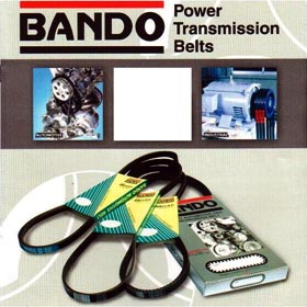 High-Torque Bando Timing Belt & Drive Pulley Assembly